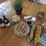 日曜午後のホームパーティーと、ホームパーティーを楽しくするヒント